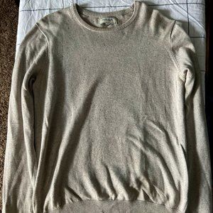 Frank and Oak sweater Oatmeal L